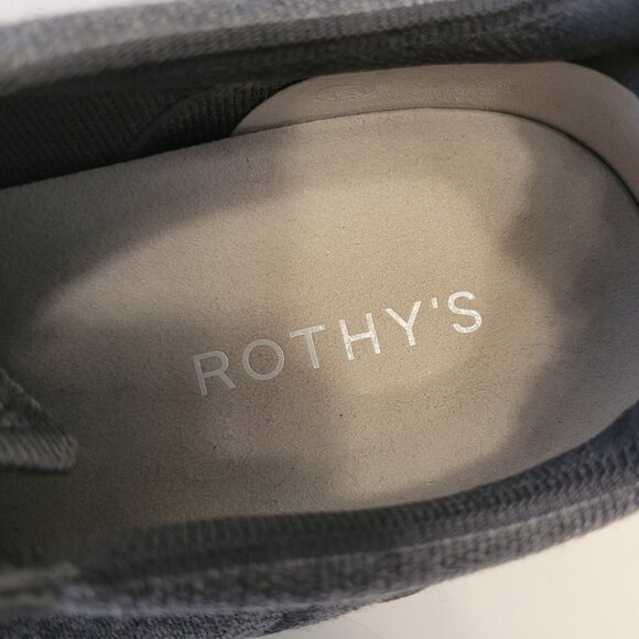 Rothy's RS01 Knit Sneakers in Mountain Grey - Picture 8 of 10